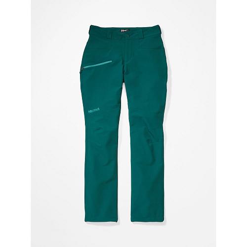 Marmot Softshell Pants Green NZ - Scree Pants Womens NZ3298107